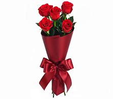 Букет 5 Красных роз Эдлесс Лав в Мендюкино