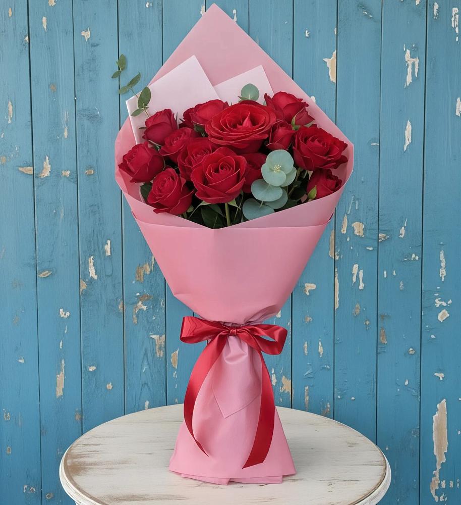 Букет цветов из: Розы в Мендюкино