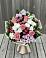 Букет цветов из: Альстромерии, Гвоздики, Розы и Хризантемы в Мендюкино