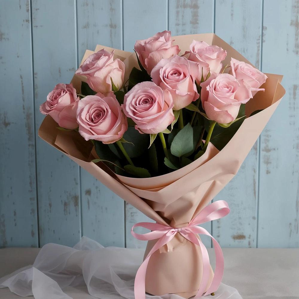 Букет цветов из: Розы в Мендюкино