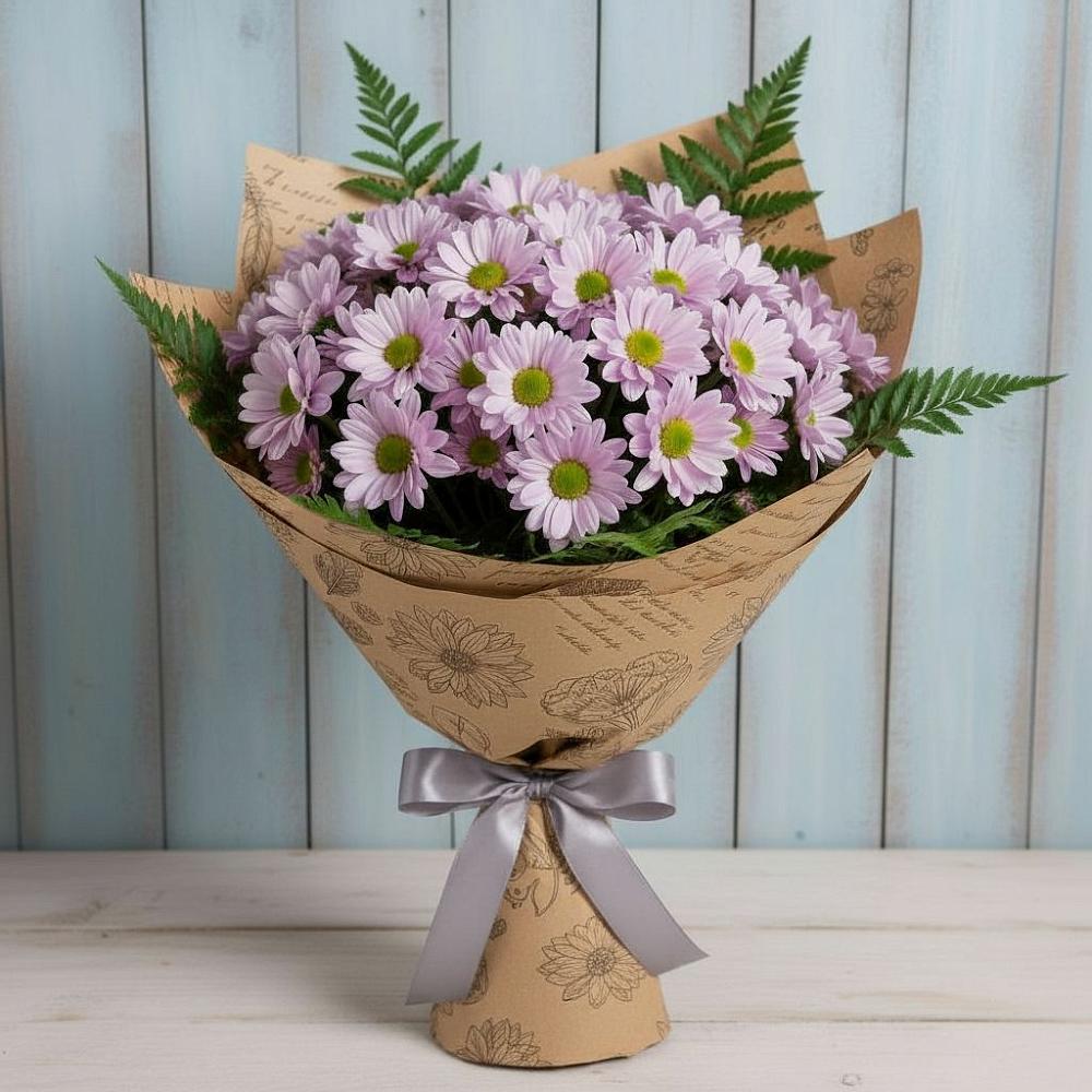 Букет цветов из: Хризантемы в Мендюкино