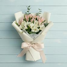 Букет цветов из:  Альстромерии #REPLACE_PRED# Мендюкино