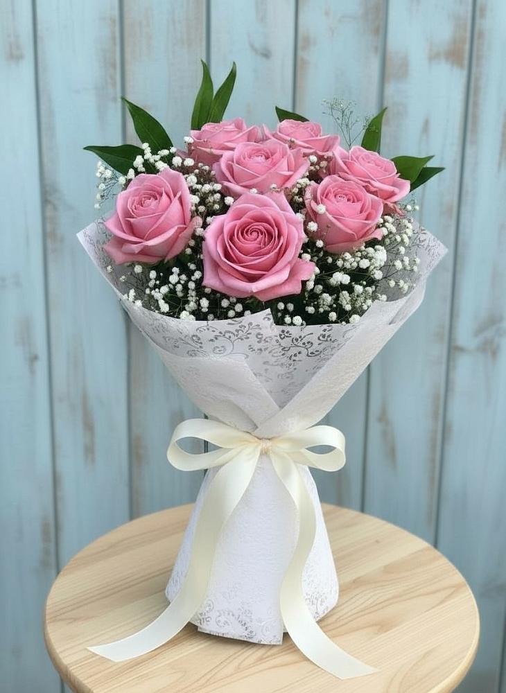 Букет цветов из: Розы в Мендюкино
