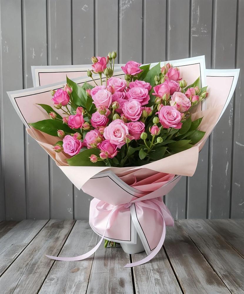 Букет Розовый кустик в Мендюкино