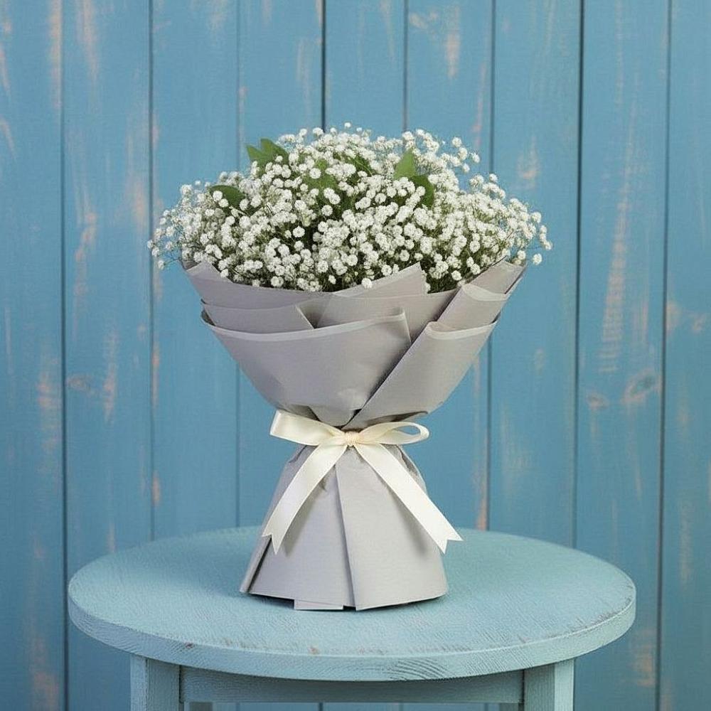 Букет цветов из: Гипсофила в Мендюкино