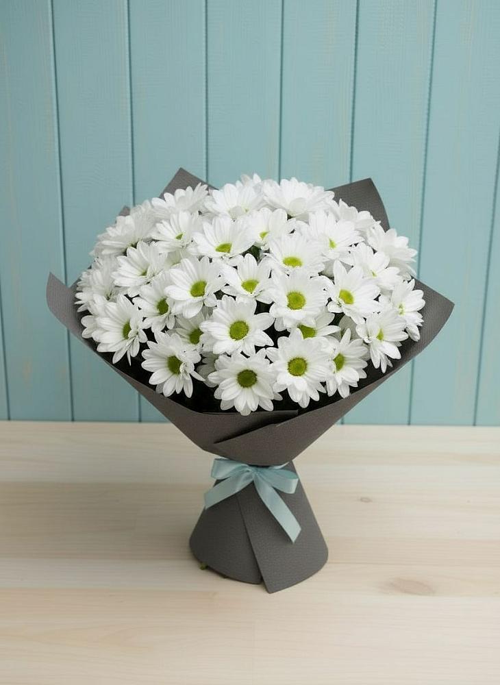 Букет цветов из: Хризантемы в Мендюкино