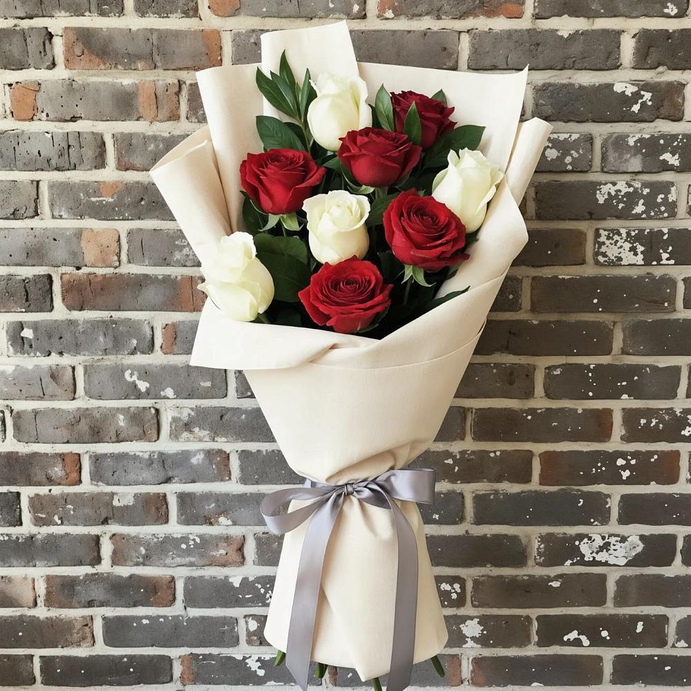 Букет цветов из: Розы в Мендюкино