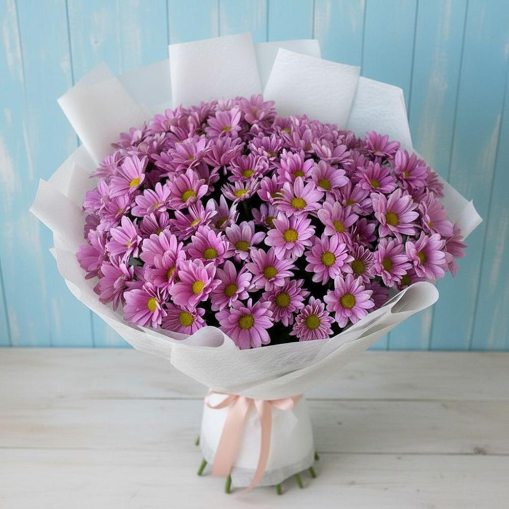 Букет цветов из: Хризантемы в Мендюкино