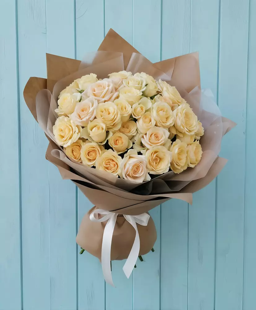 Букет Кремовое облако в Мендюкино