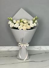 Букет цветов из:  Розы и Лизиантусы #REPLACE_PRED# Мендюкино